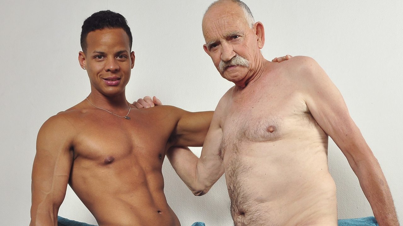 Photo of Grandpa Fucks a Muscle Jocks
